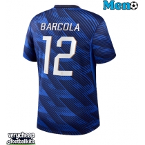 France Bradley Barcola #12 Replica Home Shirt World Cup 2026 Short Sleeve